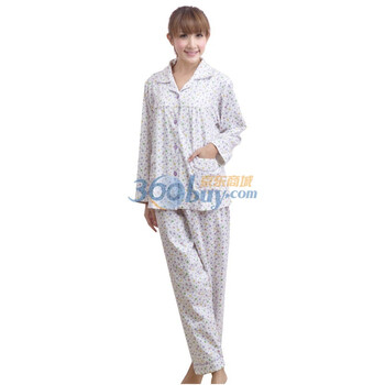 荻嘉茂 秋冬新款 时尚针织家居服套装 5906 紫色 XL