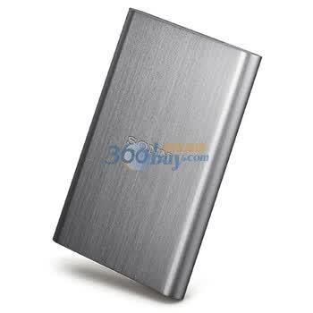 索尼（SONY）HD-EG5系列2.5英寸USB3.0移动硬盘500G（冰河银）