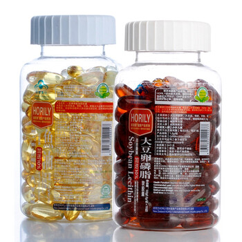 HORILY碧源清降三高组合（大豆卵磷脂软胶囊1200mg*110粒+鱼油软胶囊1000mg*110粒）