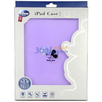 迪士尼（Disney） IPA2060108WD  iPad2专用TPU保护套（适用于苹果 iPad2平板电脑）典雅紫