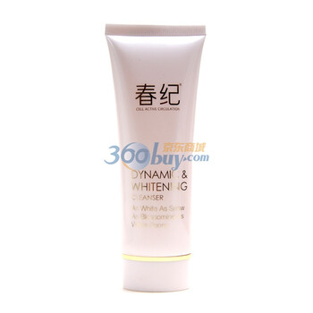 春纪CAC 动感透白洁面乳120ml 洗面奶