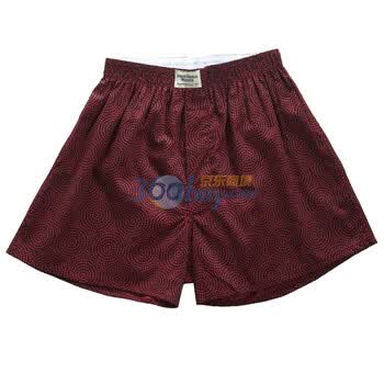 Giordano佐丹奴 内衣裤 男百搭舒适平脚内裤 01171539 酒红色 XL