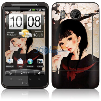 ideaSkin HTC Desire HD/G10/G7HD/A919/大坏蛋 三月的情书 手机外壳保护套皮贴膜 ENDASC592059