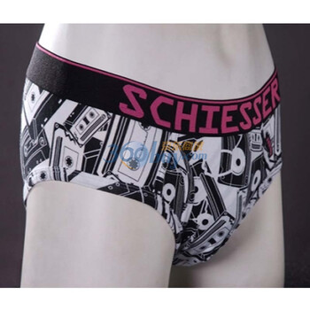 Schiesser舒雅 男士纯棉针织三角内裤(35-1534) 黑色 L