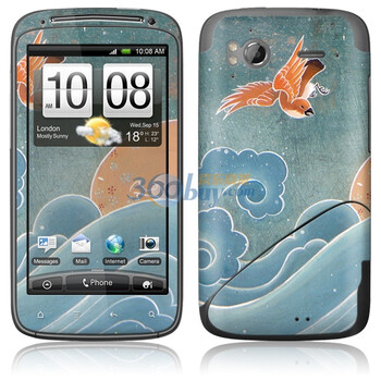 ideaSkin HTC G14/G18/Sensation XE/Z710E/Z715E/Pyramid 鸟羽 外壳保护套皮贴膜 ENDAYC902124