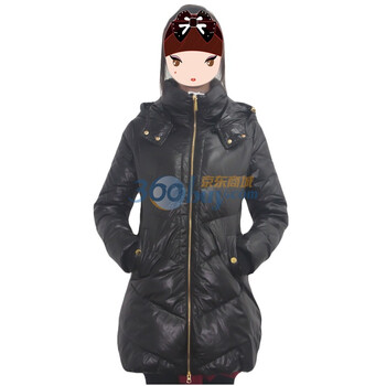 卡莎布兰卡casablank冬装羽绒服C1101739 黑色 L