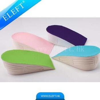 彩色隐形增高垫【ELEFT】悦高系列 隐形增高半垫 可拆卸 增高4cm 紫罗兰
