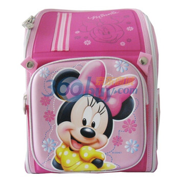 迪士尼/Disney 米妮系列 减负护脊书包CL-M0090H（桃红）