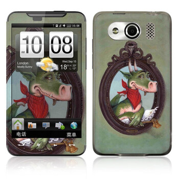 ideaSkin HTC T9199 / Z510D / 双擎 / 双擎S 布鲁特斯 机身贴膜 保护膜 皮肤 BDFD072174
