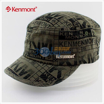 kenmont经典暗影军帽KM-0319 橄榄色