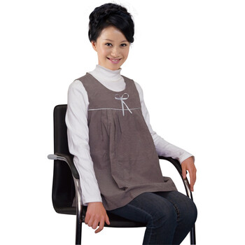 【婷美集团】康美婷加长款防辐射时尚小格衫KF1123X06-796XXL
