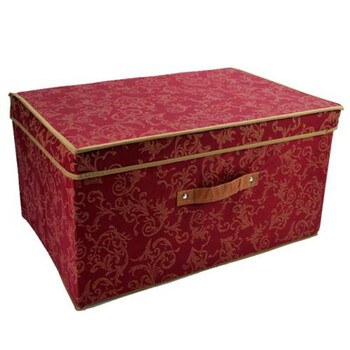 心叶鱼尾叶系列衣物多用途整理箱大号(60*40*30CM)