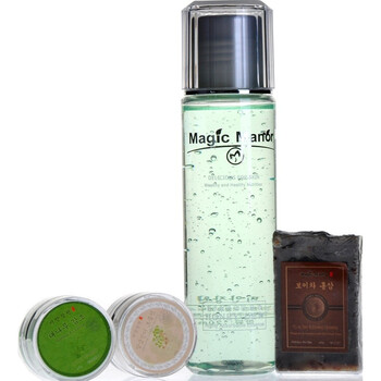美肌庄园 青竹桑叶净透蜜露120ml E1-1 (赠品：面膜5g+乳霜5g+抗菌皂18g )