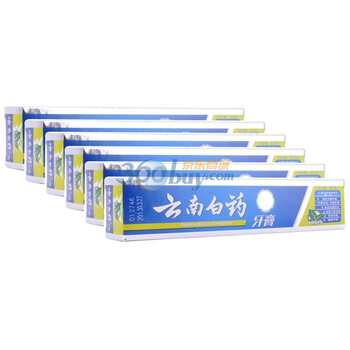 云南白药牙膏(薄荷清爽)65g*6支