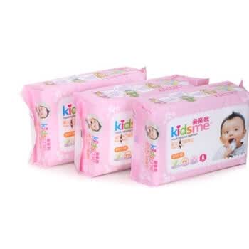kidsme亲亲我婴儿口手柔湿巾（80片装*3)