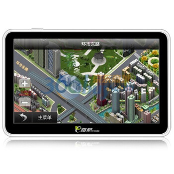 e路航 新品 V700 高清7寸5代双核 支持倒车 3D实景导航 GPS车载导航仪 赠正版道道通 官方标配加倒车摄像头