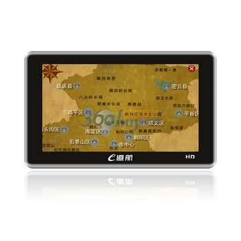 e道航T702 汽车车载GPS导航仪 7寸高清 免景点门票 自游e派 凯立德地图 官方标配