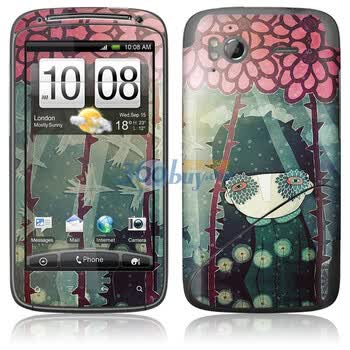 ideaSkin HTC G14/G18/Sensation XE/Z710E/Z715E/Pyramid 菊花眼 外壳保护套皮贴膜 DAYC882112