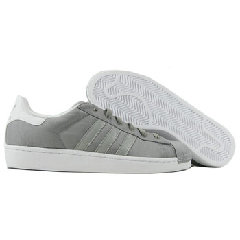 Adidas/阿迪达斯 三叶草 G22234 SUPERSTAR Ⅱ CF 男士板鞋 灰色 42.5