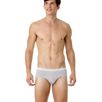 Jockey居可衣 2012春夏新品 男式尼龙印花三角裤 JJ11221117 505灰紫色 XXL