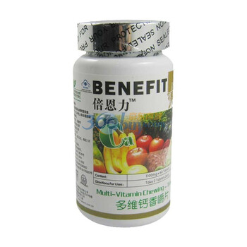 倍恩力多维钙香嚼片60粒