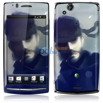 ideaSkin 索尼爱立信 XPERIA arc/ X12/LT15i/LT18i 我不是英雄 外壳保护套皮贴膜 DBED032159