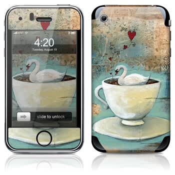 ideaSkin iPhone 3G/3GS 茶杯里的天鹅湖 外壳保护套皮贴膜 ENABRC602060