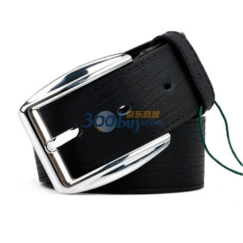 PLO-CART保罗盖帝舒适系列针孔皮带 P901078黑色