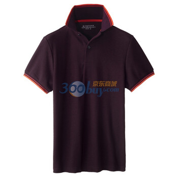 Giordano佐丹奴 Polo 男速干撞色边珠地修身DRY POLO 01010006 浅粉红 M