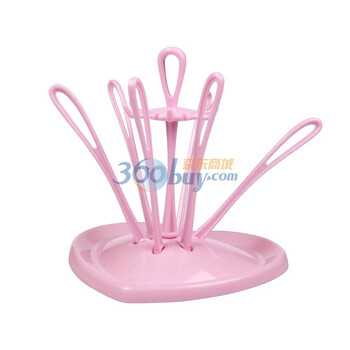 母爱（粉色）多功能奶瓶架 双色美观实用方便易拆装MA-6608