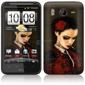 ideaSkin HTC Desire HD/G10/G7HD/A919/大坏蛋 西班牙女郎一 手机外壳保护套皮贴膜 ENDASC692077