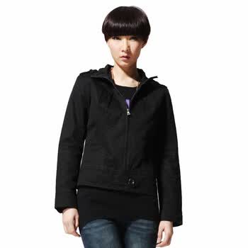 唐狮Tonlion女装立领外套 原价159 黑色 XL