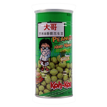 大哥香脆日本芥末味花生豆230g