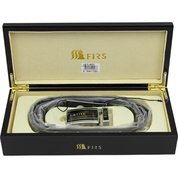 FIRS杉杉皮带 男款黑色皮带精品礼盒M771