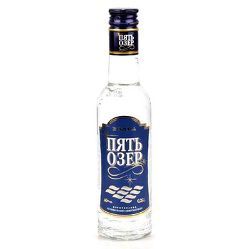 40°俄罗斯五湖伏特加250ml