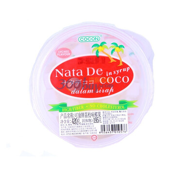 马来西亚COCON可康牌 荔枝味果冻含椰果 共2碗*420g