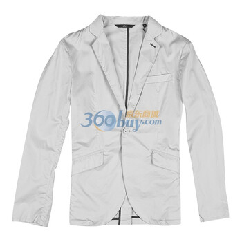 GXG 秋装新品上市 休闲时尚长袖西装外套#91101601 浅灰色 XL