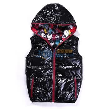 [YAD]2011新款韩版秋冬情侣羽绒马甲 有加肥加大 SZ908B 黑色 5XL