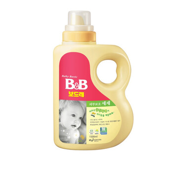 韩国保宁纤维婴儿抗菌洗衣液防菌型BY04-06（1500ML）