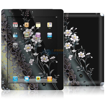 ideaSkin 苹果 iPad 2/新iPad 3/The New iPad 奢华花束 外壳贴膜 炫彩贴纸 皮肤 正品DARA010285