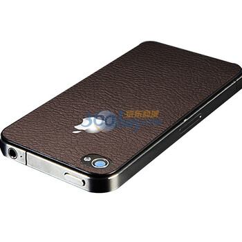 SGP Skin Guard iPhone4 皮质背贴 棕色