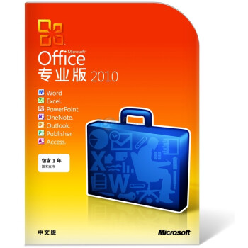 微软（Microsoft）Office2010 专业版