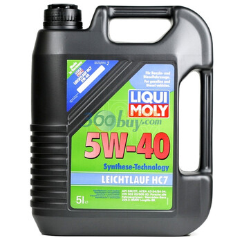 德国力魔（LIQUI MOLY）HC7低摩擦合成技术润滑油5L 5W-40 SM/CF