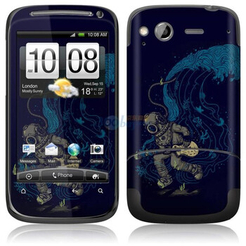 ideaSkin HTC Desire S / G12 / S510e / G7S / 渴望S 我为吉他狂 外壳保护套皮贴膜 DBBC081933