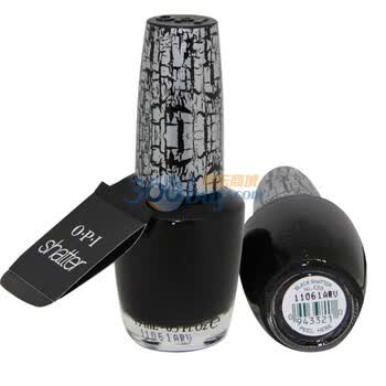 OPI经典颜色 黑色豹纹 NLE59/NLE53(豹纹系列编码） 15ml
