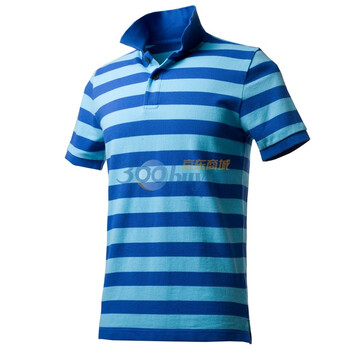 Giordano佐丹奴 Polo 男撞色自由间修身珠地Polo 01011008 深天蓝 M