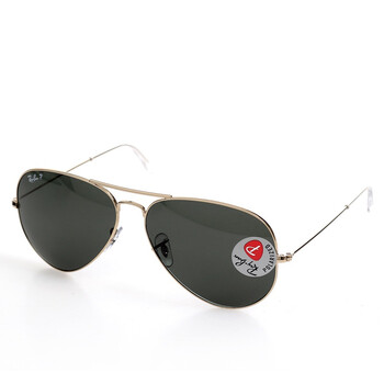 Ray-Ban雷朋意大利进口时尚偏光太阳眼镜RB3025-001/58 62□14 金色