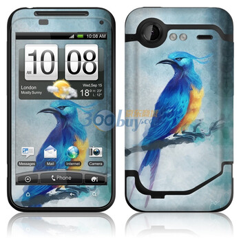 ideaSkin HTC Incredible S / G11 / 惊艳 / S710e 皮肤 蓝鸟 外壳保护套皮贴膜 DAVD042162