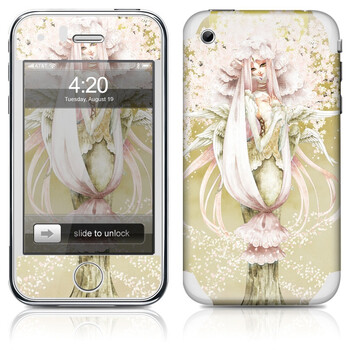 ideaSkin iPhone 3G/3GS 樱花“日” 手机外壳保护套皮贴膜 ABRC061888