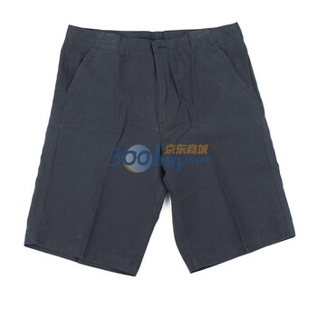 【amurs爱缪斯】夏日休闲品牌男士休闲中裤五分裤AX2420JS01 宝石蓝 37
